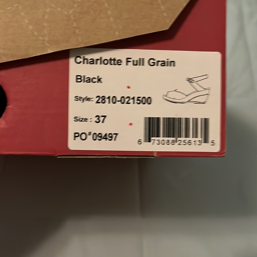 Dansko Black Leather Sandals - Picture 4 of 5